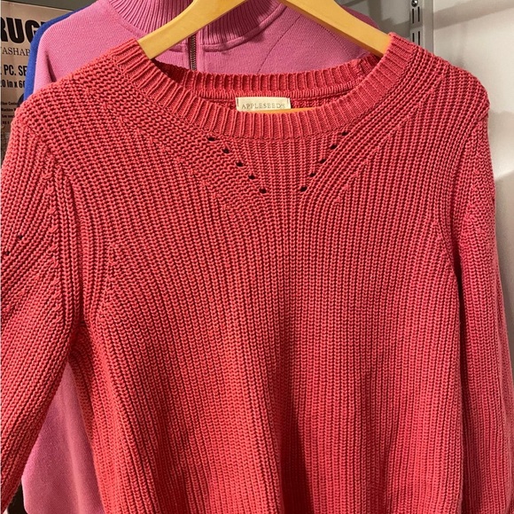 Apt. 9 Women's Coral Sweater - Picture 4 of 4
